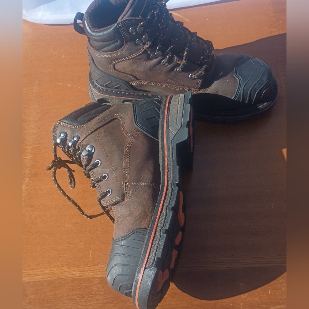 Composite Toe Work Boots Lightweight Safety Toe Waterproof Industrial Shoes